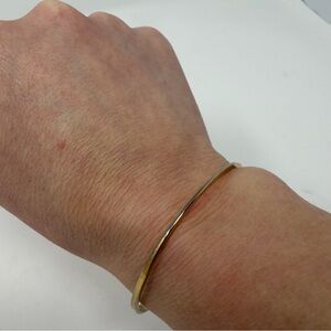 Avon Elegant Skinny Gold Bangle Bracelet